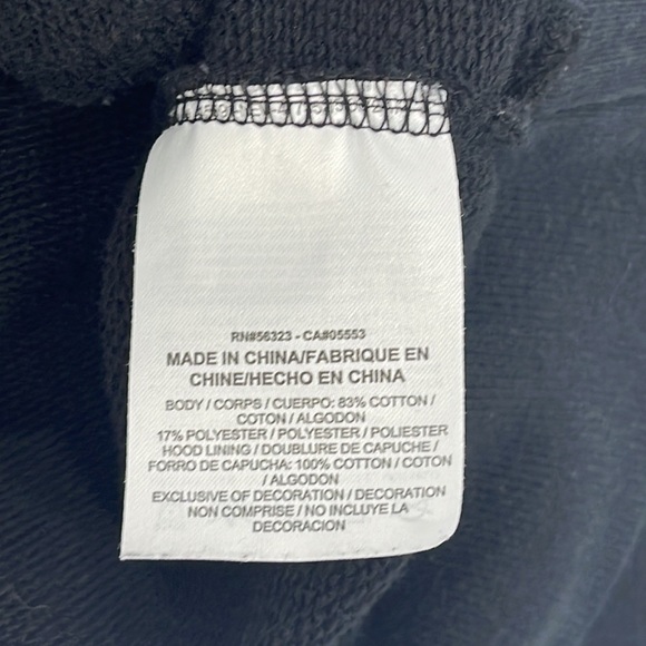 Nike Swoosh Black and Gold Cowl Neck Hoodie Womens small - Picture 5 of 8